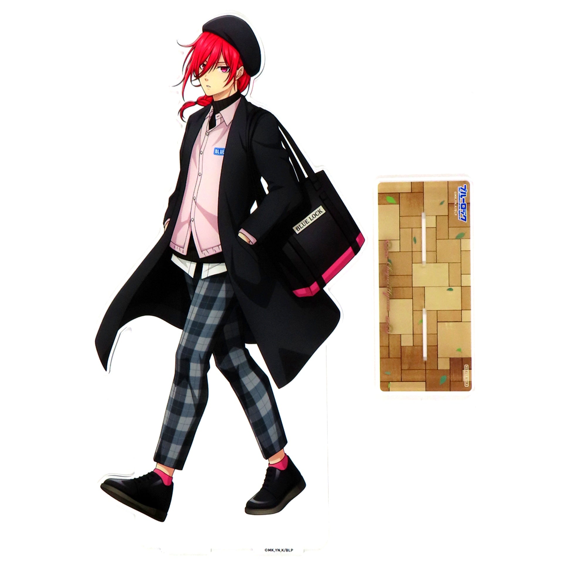 Hyoma Chigiri BIG Acrylic Stand Blue Lock x UNDER GROUND CIRCUS Eligible Product Purchase Bonus [USED]