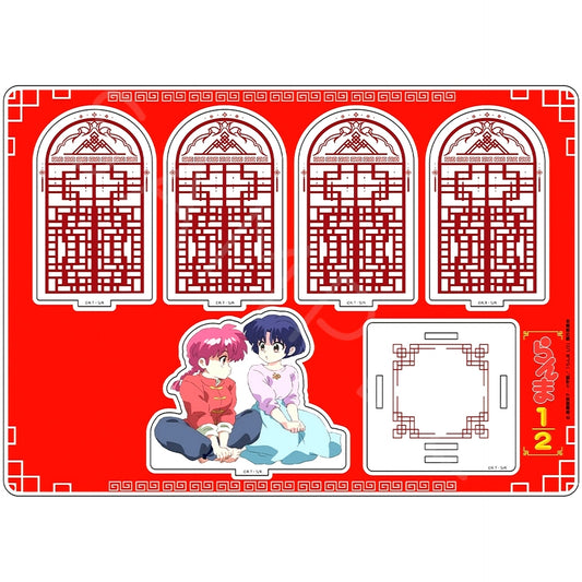 Ranma and Akane B. Big Acrylic Stand Ranma 1/2 [USED]