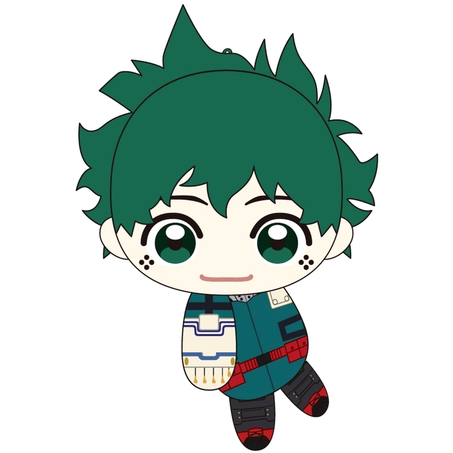 My Hero Academia Izuku Midoriya Tetecolle 2 Keychains [USED]