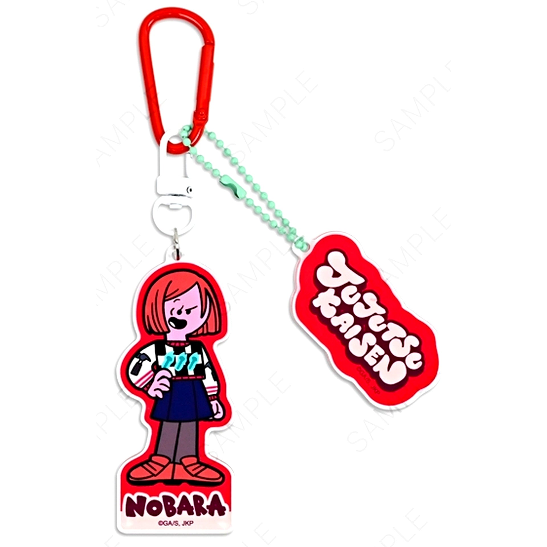 Nobara Kugisaki Jujutsu Kaisen Ugly Sweater Party! Detachable Acrylic Keychain [USED]