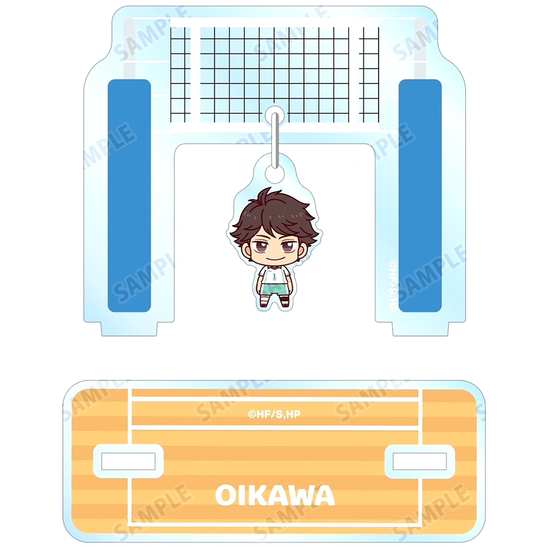 Toru Oikawa Haikyu!! Trading Chokonto! Yurayura Acrylic Stand Ver. B [USED]