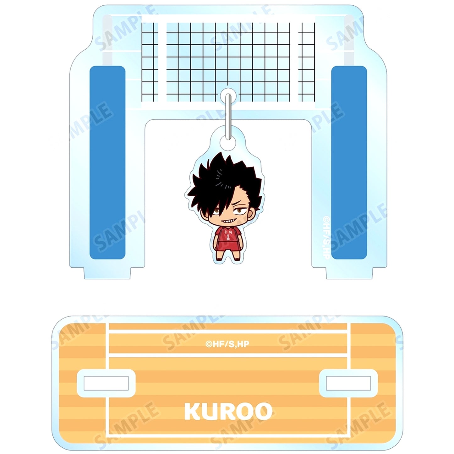 Tetsuro Kuroo Haikyu!! Trading Chokonto! Yurayura Acrylic Stand Ver. B [USED]