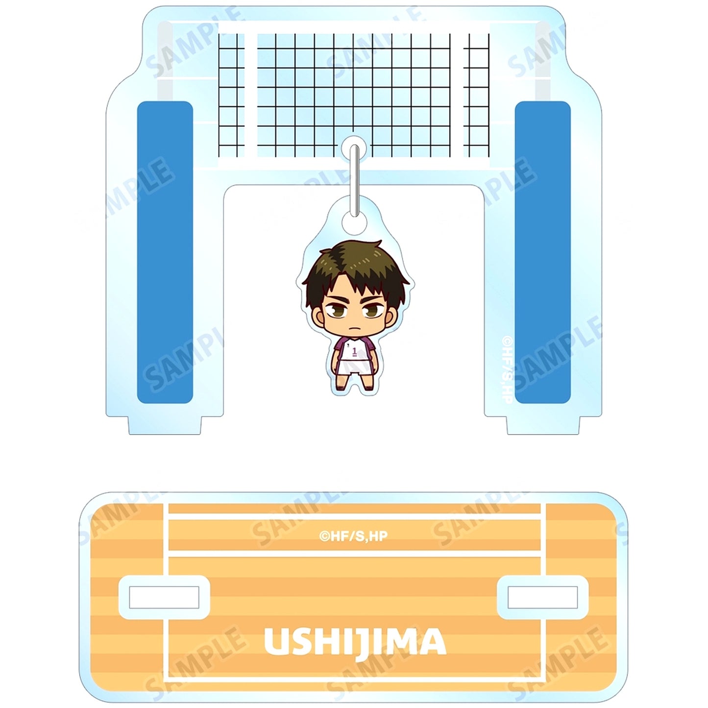 Wakatoshi Ushijima Haikyu!! Trading Chokonto! Yurayura Acrylic Stand Ver. B [USED]