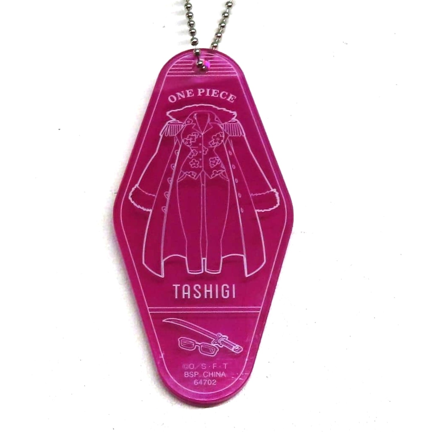 One Piece Tashigi Ichiban Kuji Memory of Heroines Motel Keychain Prize I Keychains [USED]