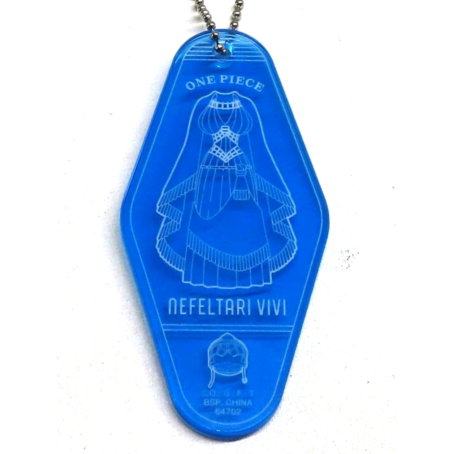One Piece Nefertari Vivi Ichiban Kuji Memory of Heroines Motel Keychain Prize I Keychains [USED]