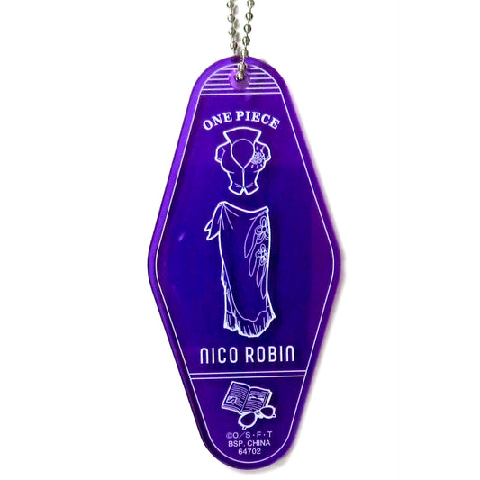 One Piece Nico Robin Ichiban Kuji Memory of Heroines Motel Keychain Prize I Keychains [USED]