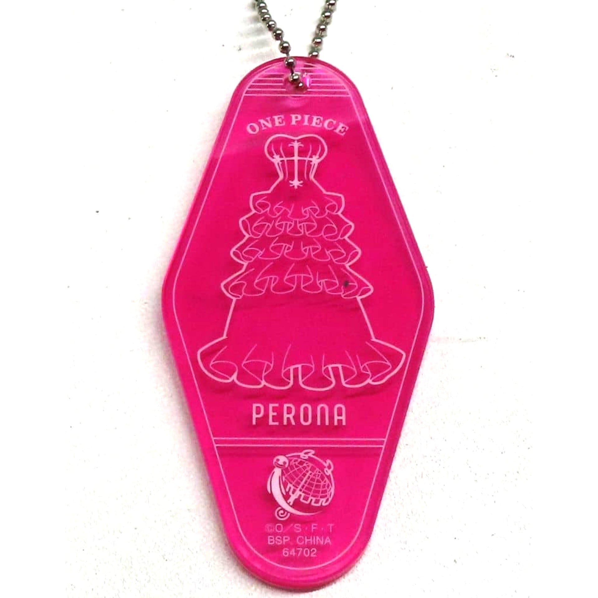 One Piece Perona Ichiban Kuji Memory of Heroines Motel Keychain Prize I Keychains [USED]