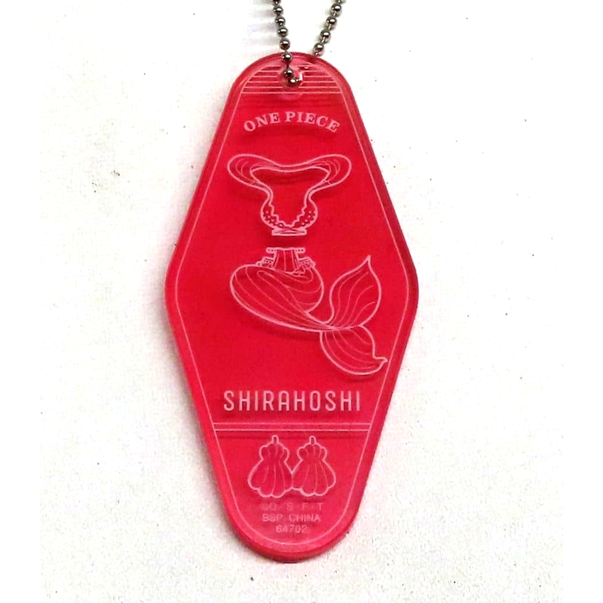 One Piece Shirahoshi Ichiban Kuji Memory of Heroines Motel Keychain Prize I Keychains [USED]