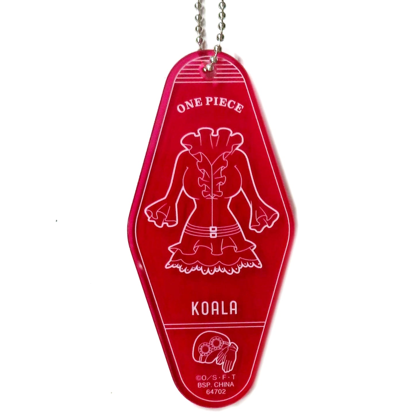 One Piece Koala Ichiban Kuji Memory of Heroines Motel Keychain Prize I Keychains [USED]