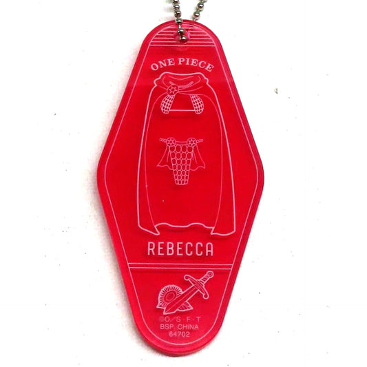 One Piece Rebecca Ichiban Kuji Memory of Heroines Motel Keychain Prize I Keychains [USED]