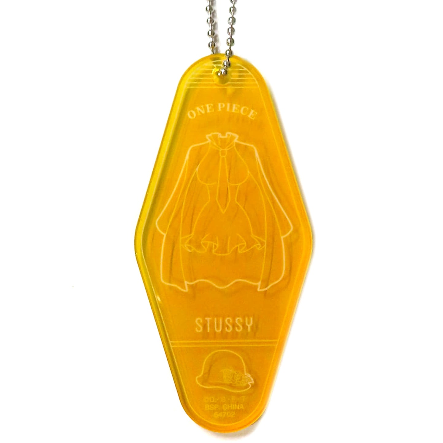 One Piece Stussy Ichiban Kuji Memory of Heroines Motel Keychain Prize I Keychains [USED]