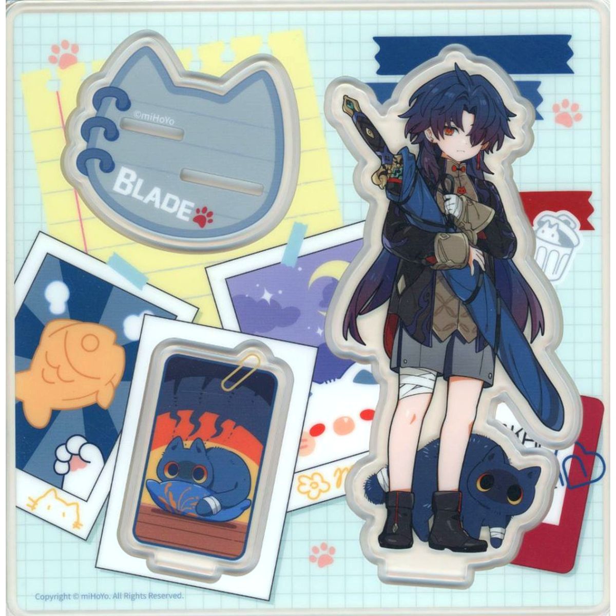 Blade Honkai: Star Rail Little Cats Series Acrylic Stand [USED]
