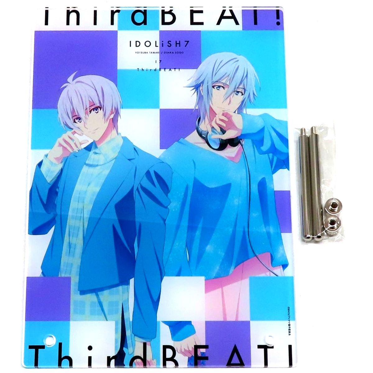 MEZZO" IDOLiSH7 Third BEAT! Acrylic Item Only from IDOLiSH7 Third BEAT! Blu-ray Vol.8 Nanairo Store Limited Edition [USED]