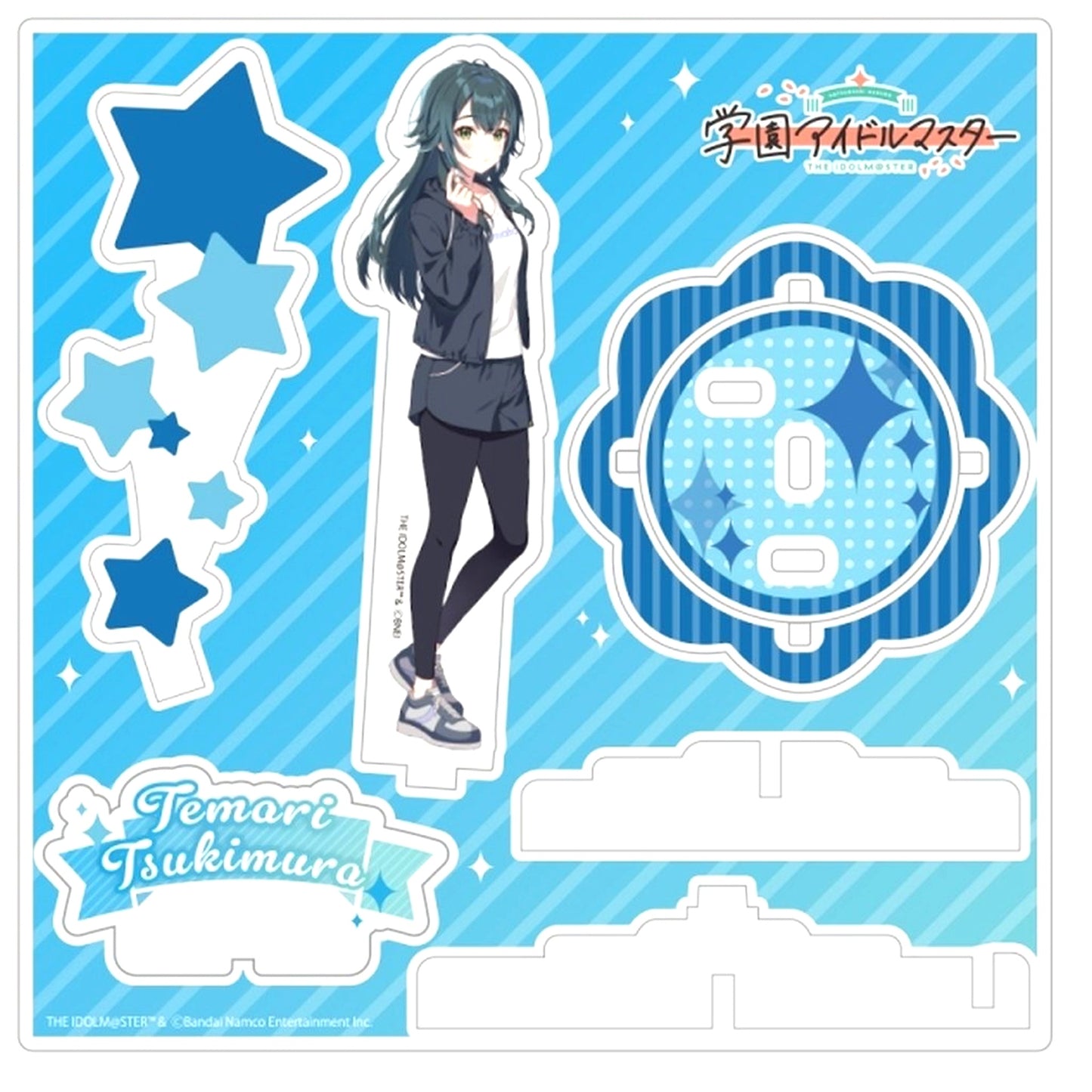 Temari Tsukimura Gakuen Idolmaster Stage Acrylic Stand FAN+Life Limited [USED]