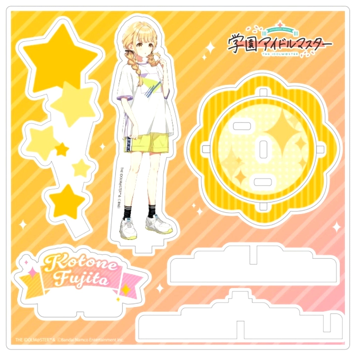 Kotone Fujita Gakuen Idolmaster Stage Acrylic Stand FAN+Life Limited [USED]