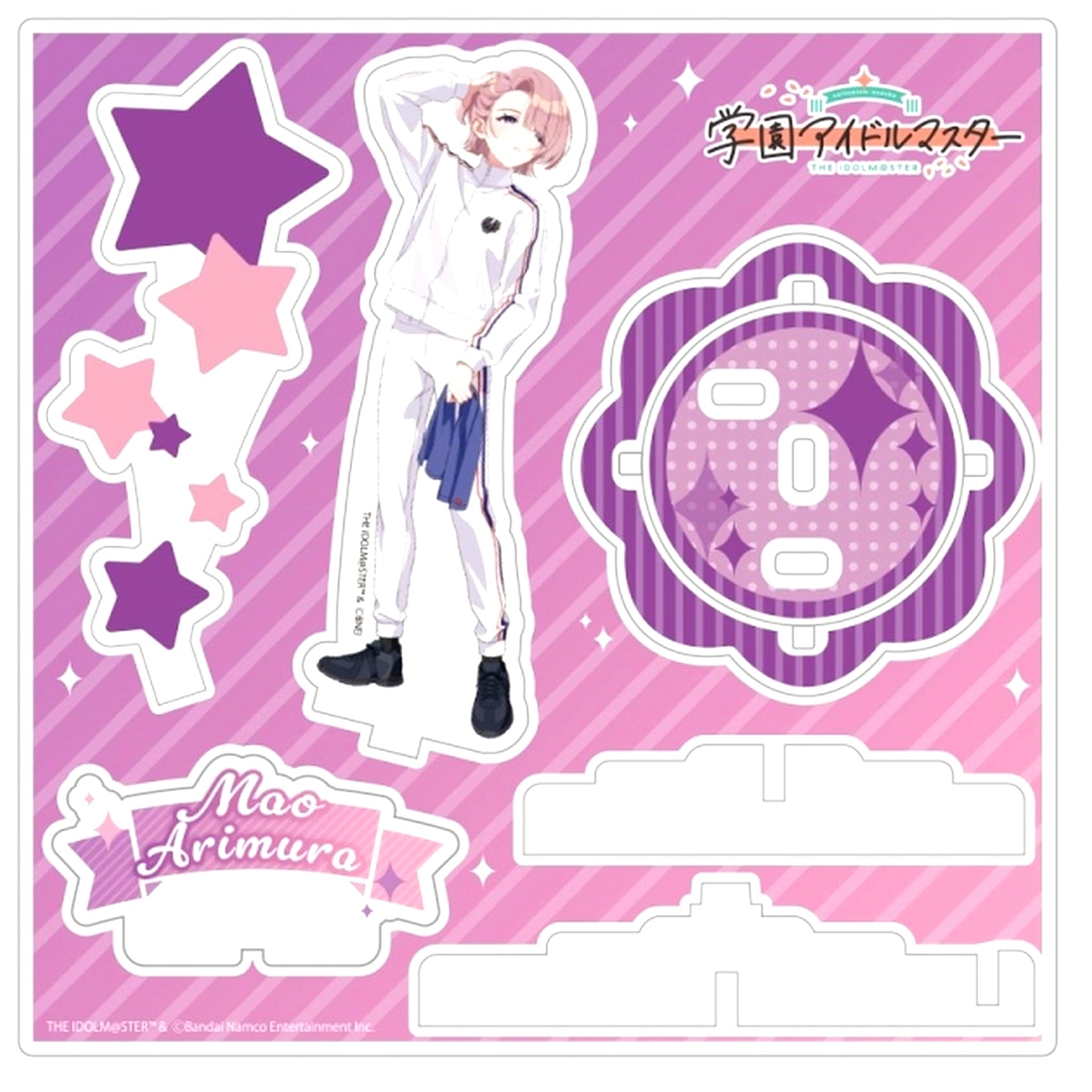 Mao Arimura Gakuen Idolmaster Stage Acrylic Stand FAN+Life Limited [USED]