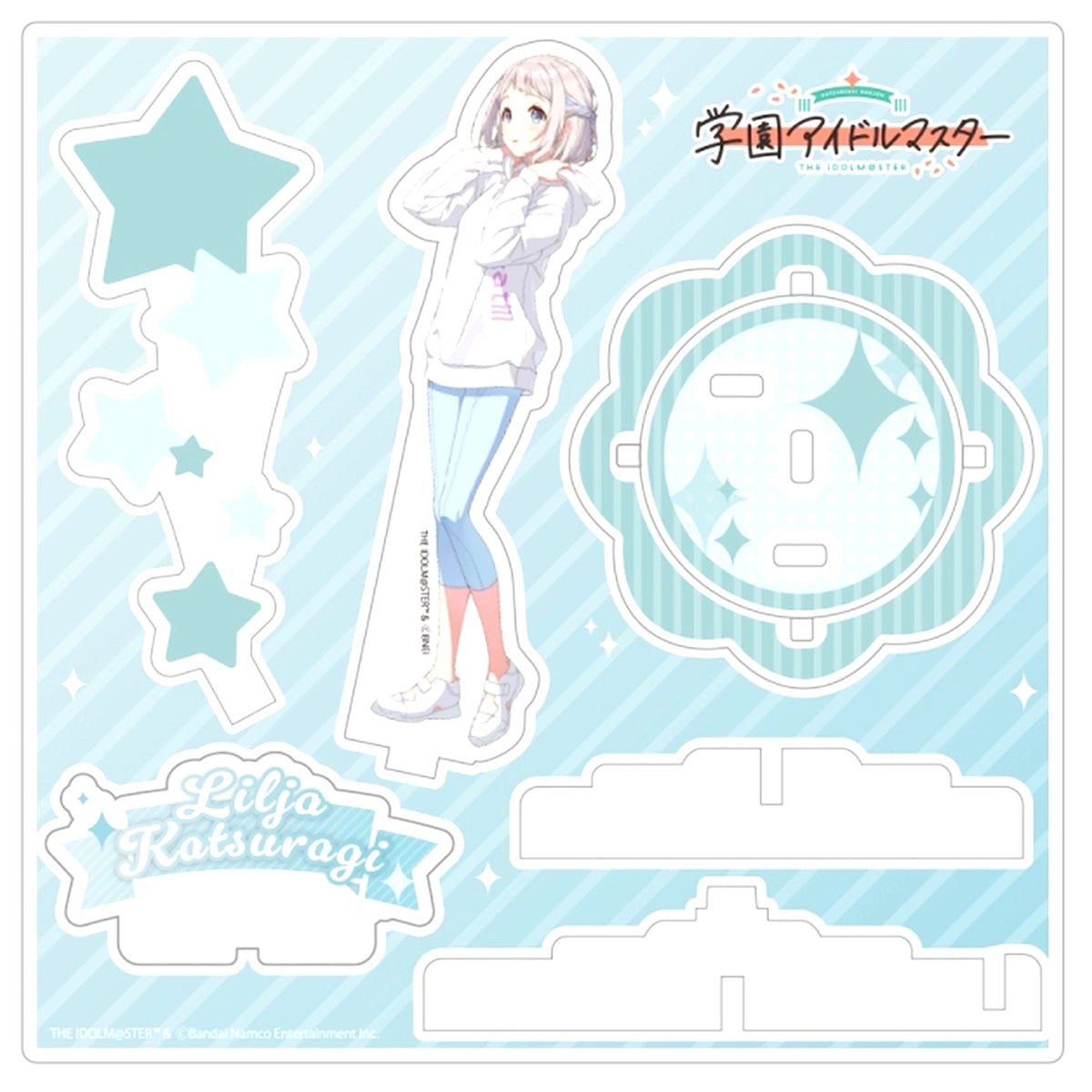 Lilja Katsuragi Gakuen Idolmaster FAN+Life Limited Stage Acrylic Stand [USED]