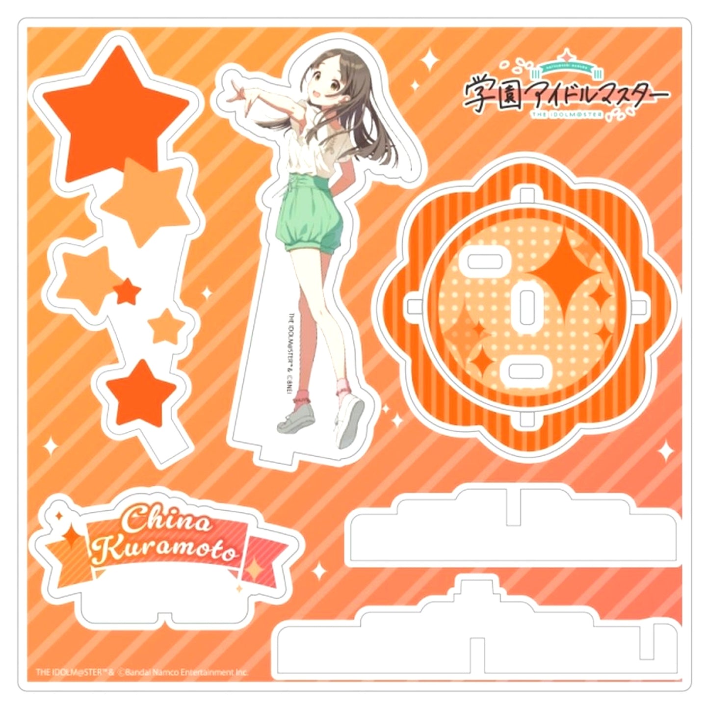 China Kuramoto Gakuen Idolmaster Stage Acrylic Stand FAN+Life Limited [USED]