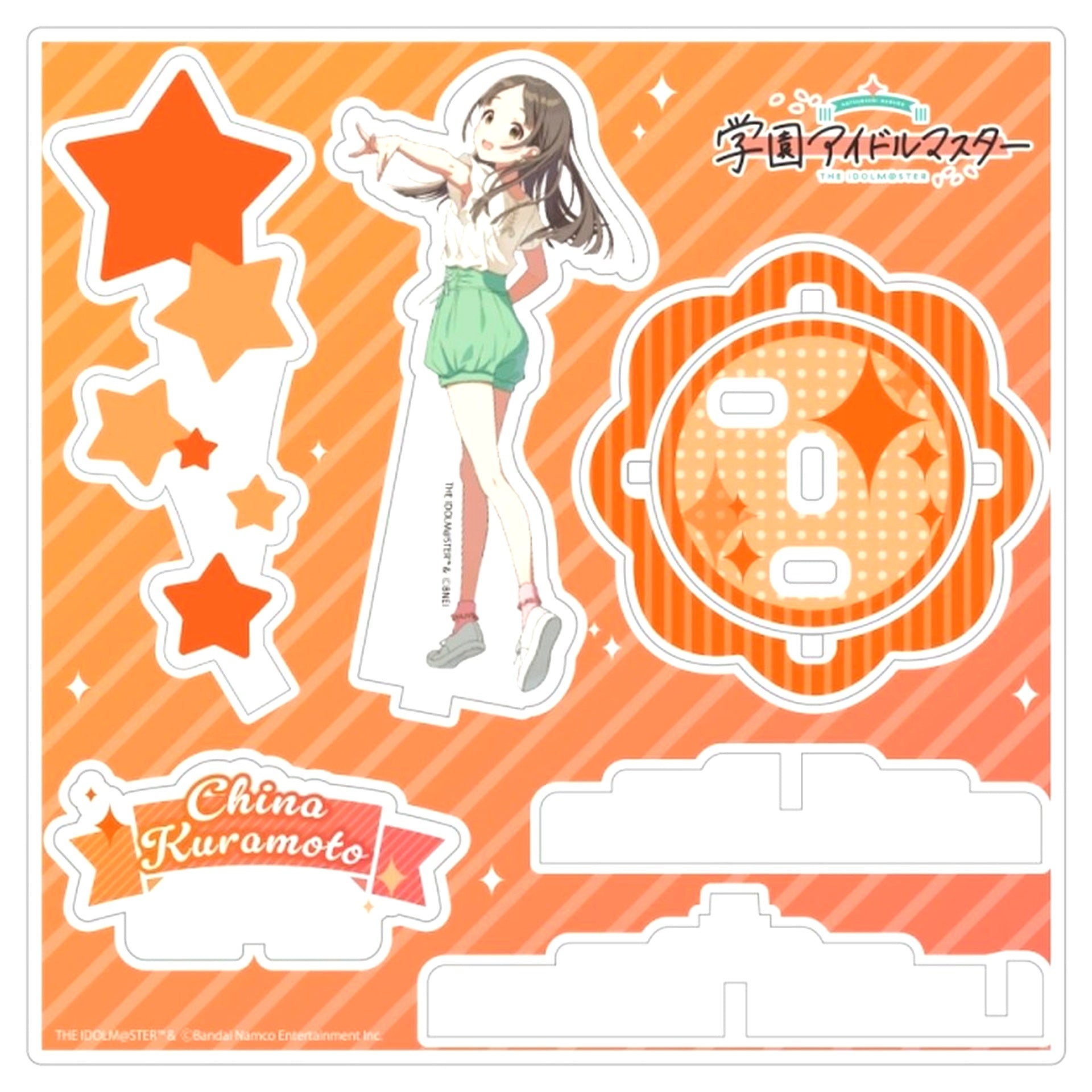 China Kuramoto Gakuen Idolmaster Stage Acrylic Stand FAN+Life Limited [USED]