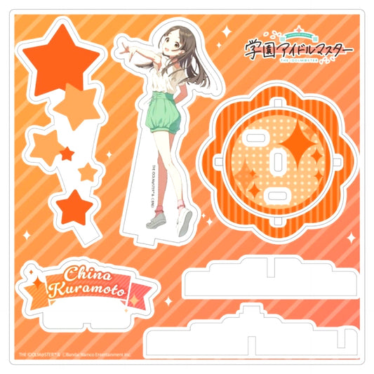 China Kuramoto Gakuen Idolmaster Stage Acrylic Stand FAN+Life Limited [USED]