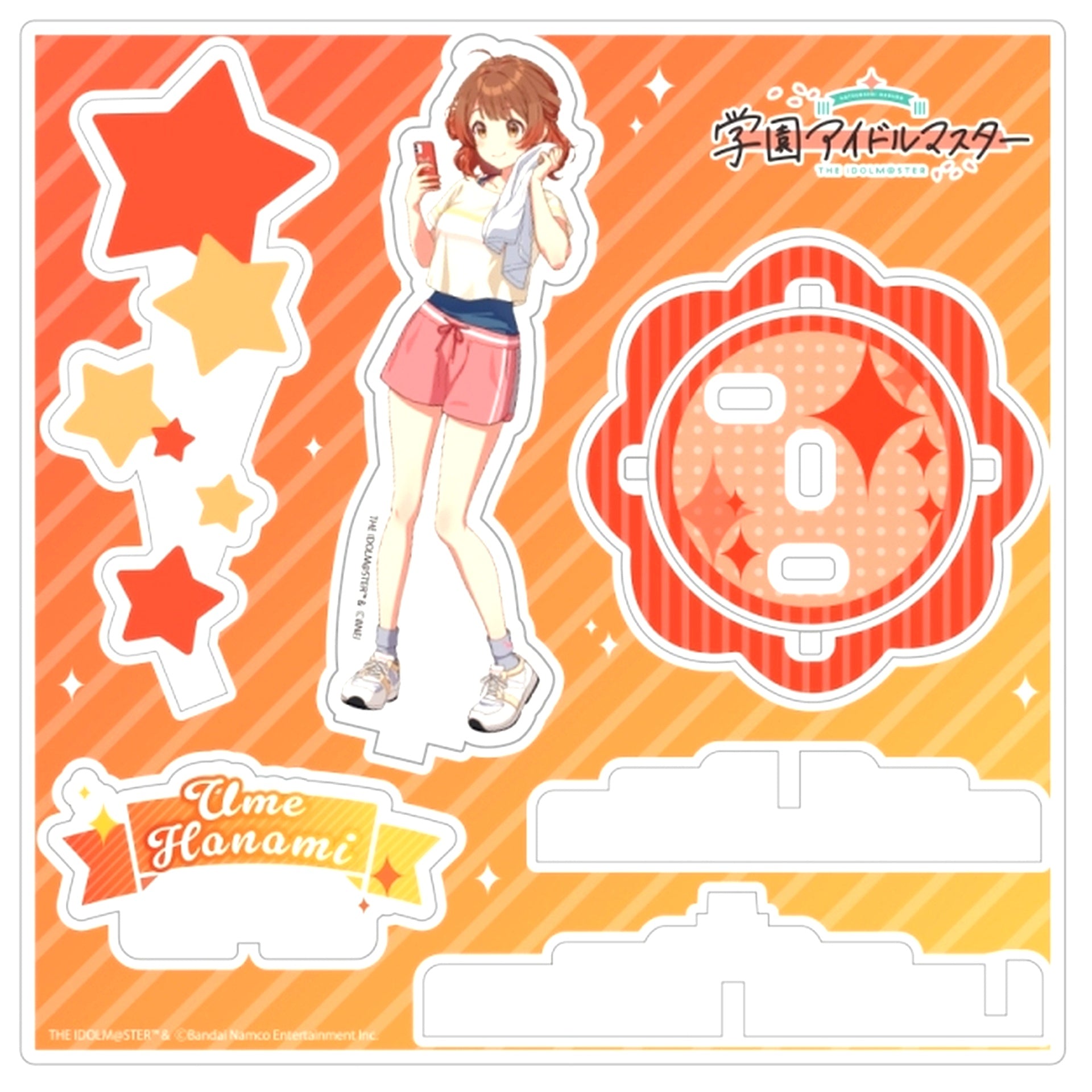 Ume Hanami Gakuen Idolmaster Stage Acrylic Stand FAN+Life Limited [USED]