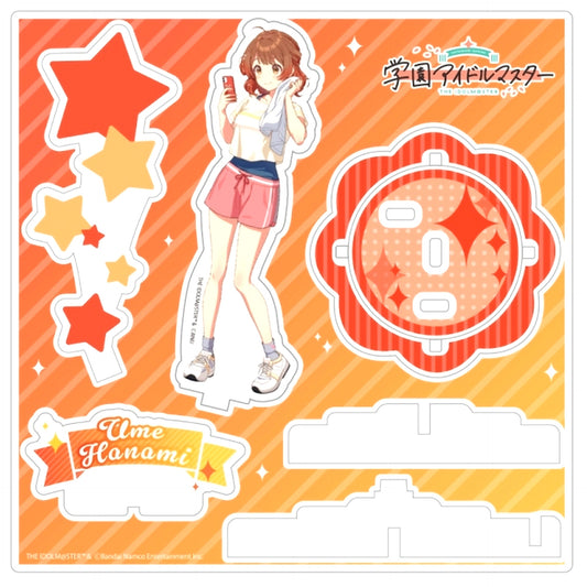 Ume Hanami Gakuen Idolmaster Stage Acrylic Stand FAN+Life Limited [USED]