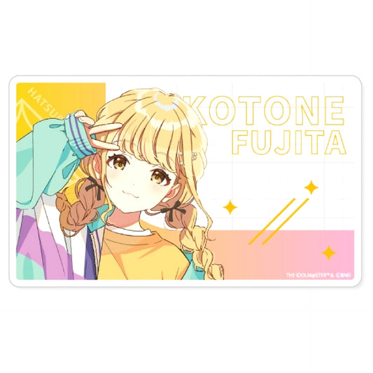 Kotone Fujita Gakuen Idolmaster Acrylic Block FAN+Life Limited [USED]