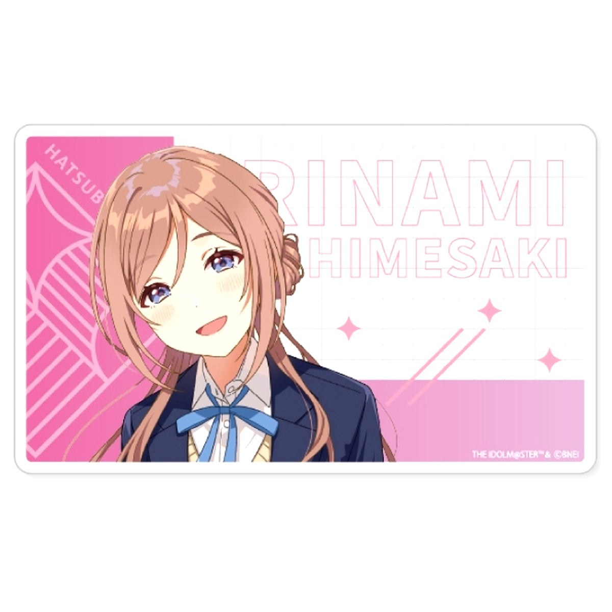 Rinami Himesaki Gakuen Idolmaster FAN+Life Limited Acrylic Block [USED]