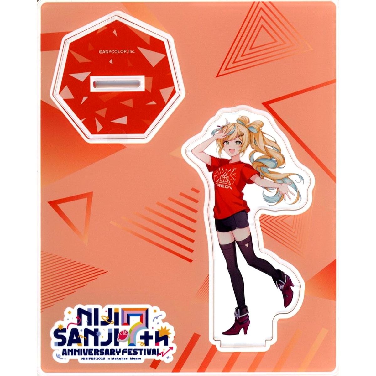 Tachitsute Toto Class T-Shirt Acrylic Stand Virtual YouTuber Nijisanji Nijisanji Fes 2025 [USED]