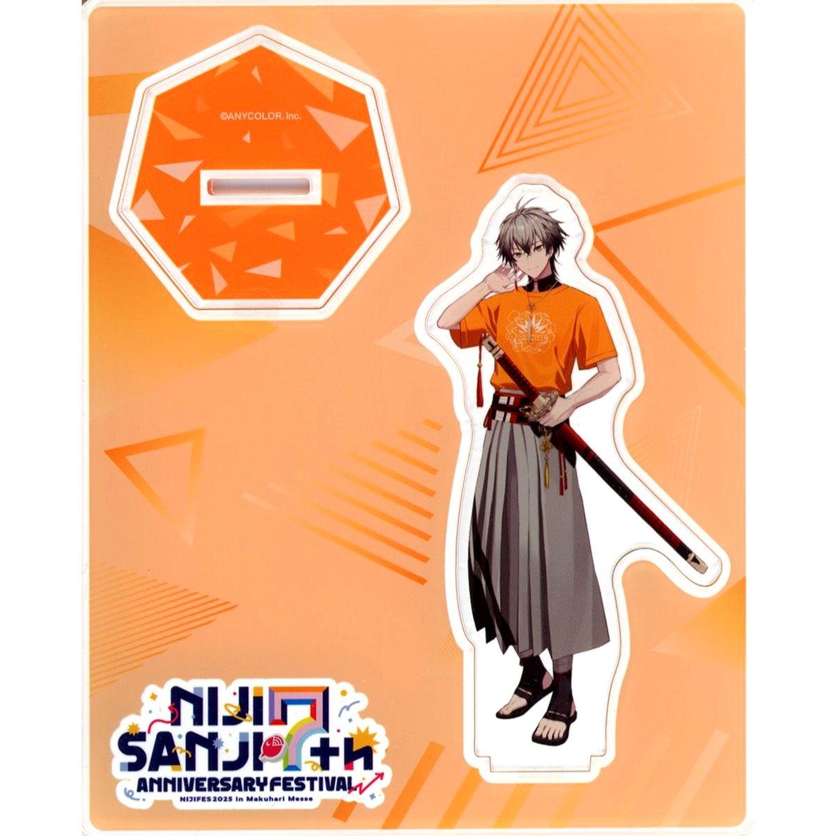 Ryoma Barrenwort Virtual YouTuber Nijisanji Class T-Shirt Acrylic Stand Nijisanji Fes 2025 [USED]