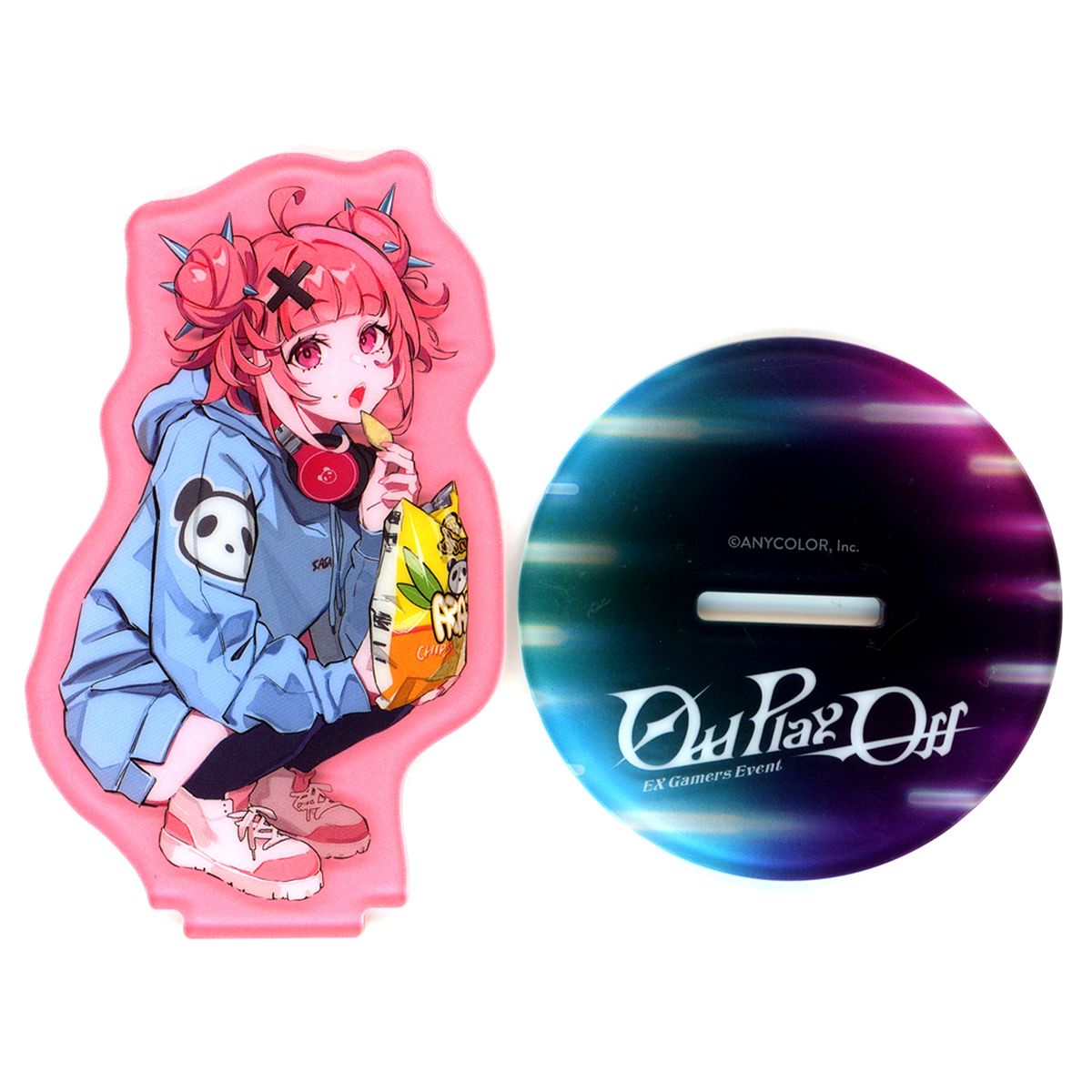 Sasaki Saku Virtual YouTuber Nijisanji Acrylic Stand Nijisanji Fes 2025 EX Gamers Event Odd Play-Off [USED]