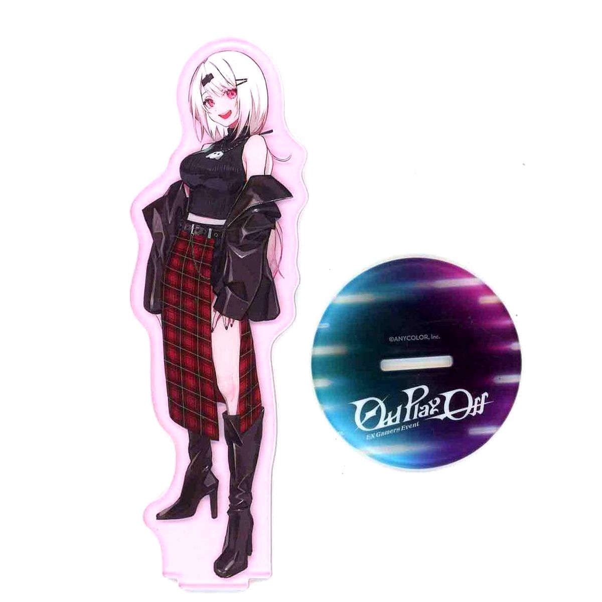 Shiina Yuika Virtual YouTuber Nijisanji Acrylic Stand Nijisanji Fes 2025 EX Gamers Event Odd Play-Off [USED]