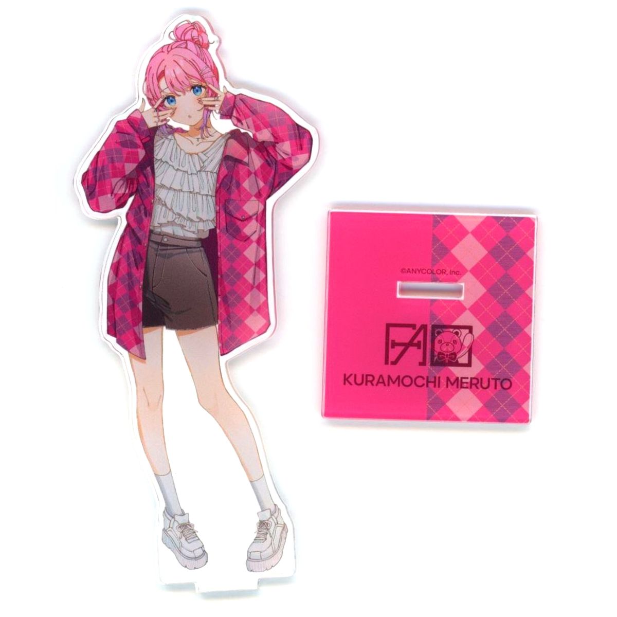 Kuramochi Meruto Acrylic Stand Virtual YouTuber Nijisanji Fashionable Autumn [USED]