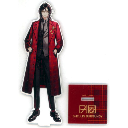 Shellin Burgundy Acrylic Stand Virtual YouTuber Nijisanji Fashionable Autumn [USED]