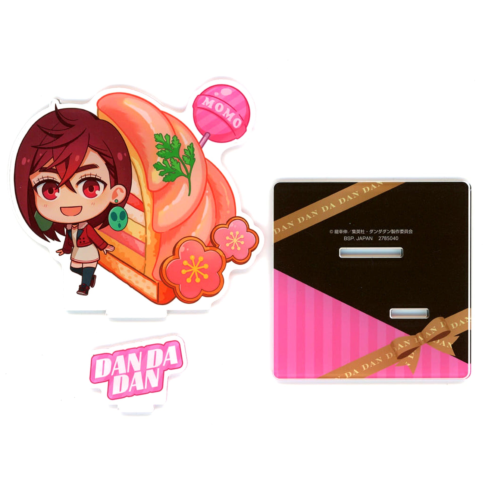 Dandadan Momo Ayase Deformed Acrylic Stand Namco Exclusive [USED]