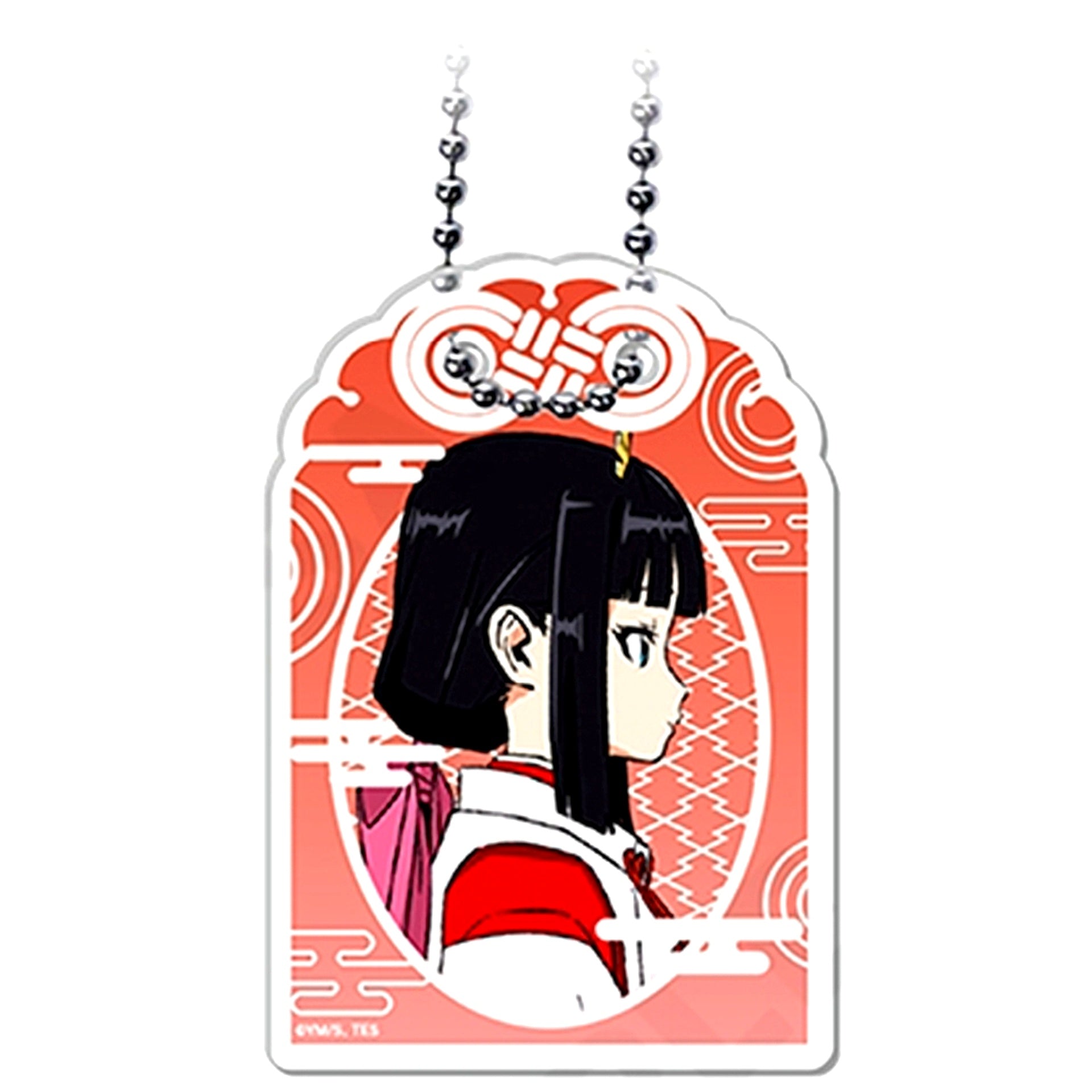 Shizuku The Elusive Samurai Trading Omamori Style Acrylic Keychain [USED]