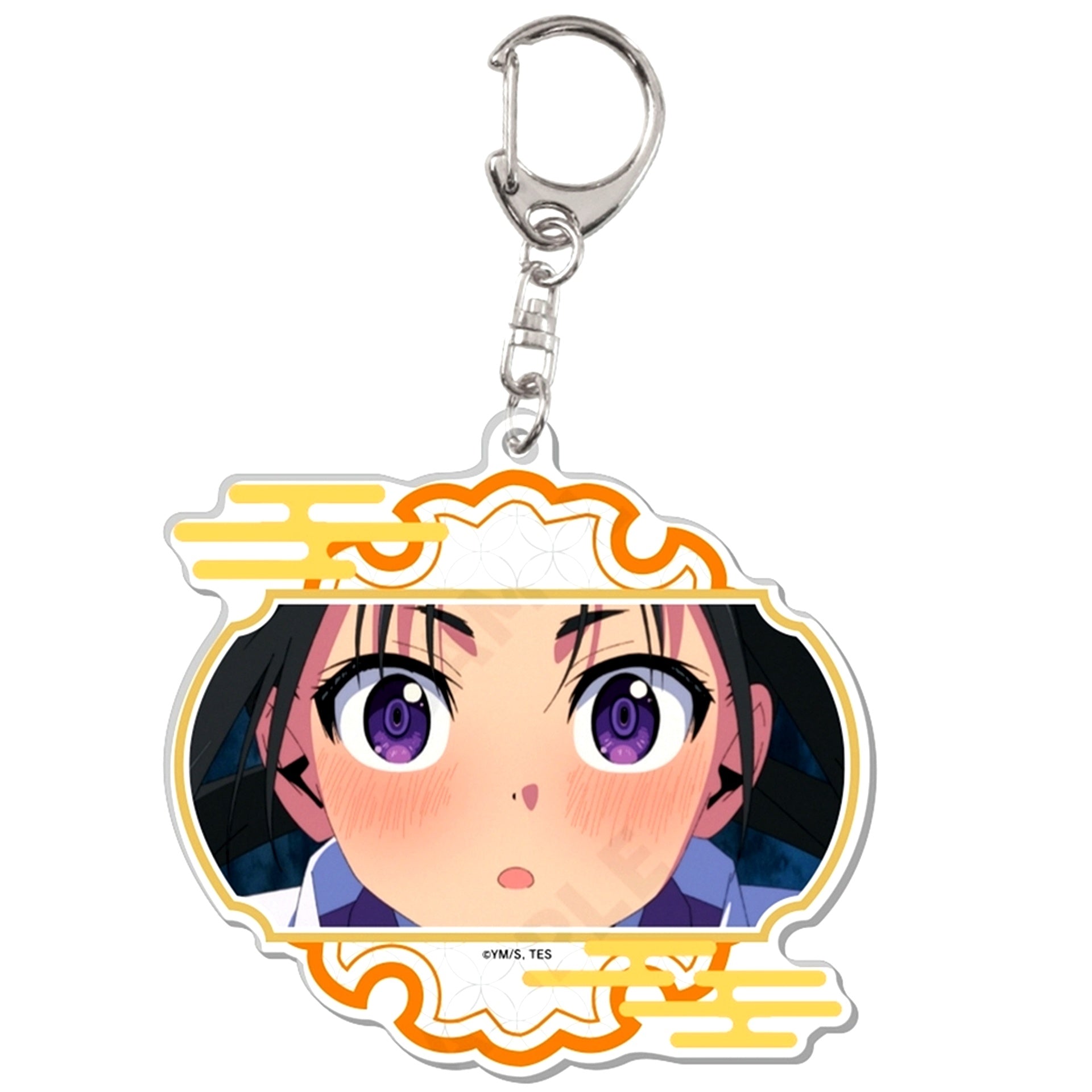 Tokiyuki Hojo The Elusive Samurai Scene Shot Acrylic Keychain [USED]