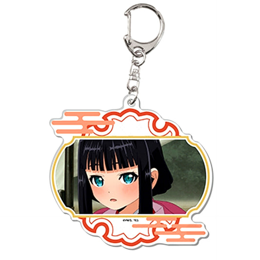 Shizuku Scene Shot Acrylic Keychain The Elusive Samurai [USED]