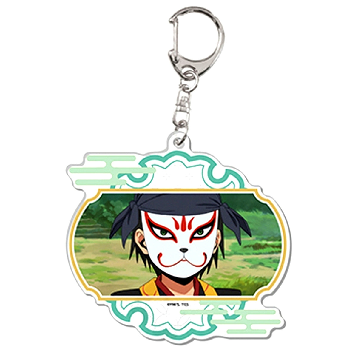 Genba Kazama Scene Shot Acrylic Keychain The Elusive Samurai [USED]