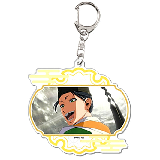Yorishige Suwa The Elusive Samurai Scene Shot Acrylic Keychain [USED]