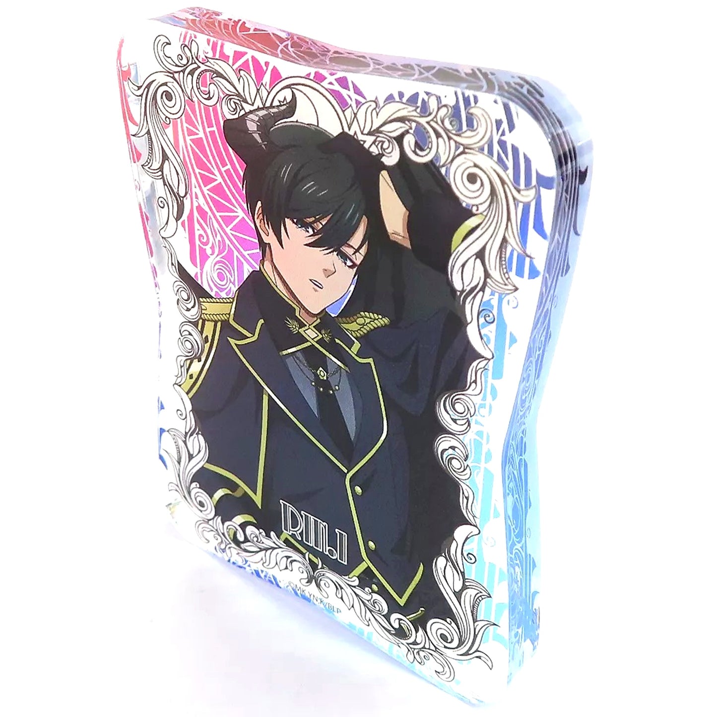 Rin Itoshi Devil Ver. Life-size Acrylic Block Blue Lock x Ouchi de Collaboration ANGEL & DEVIL Vol.2 in FavoteriA [USED]