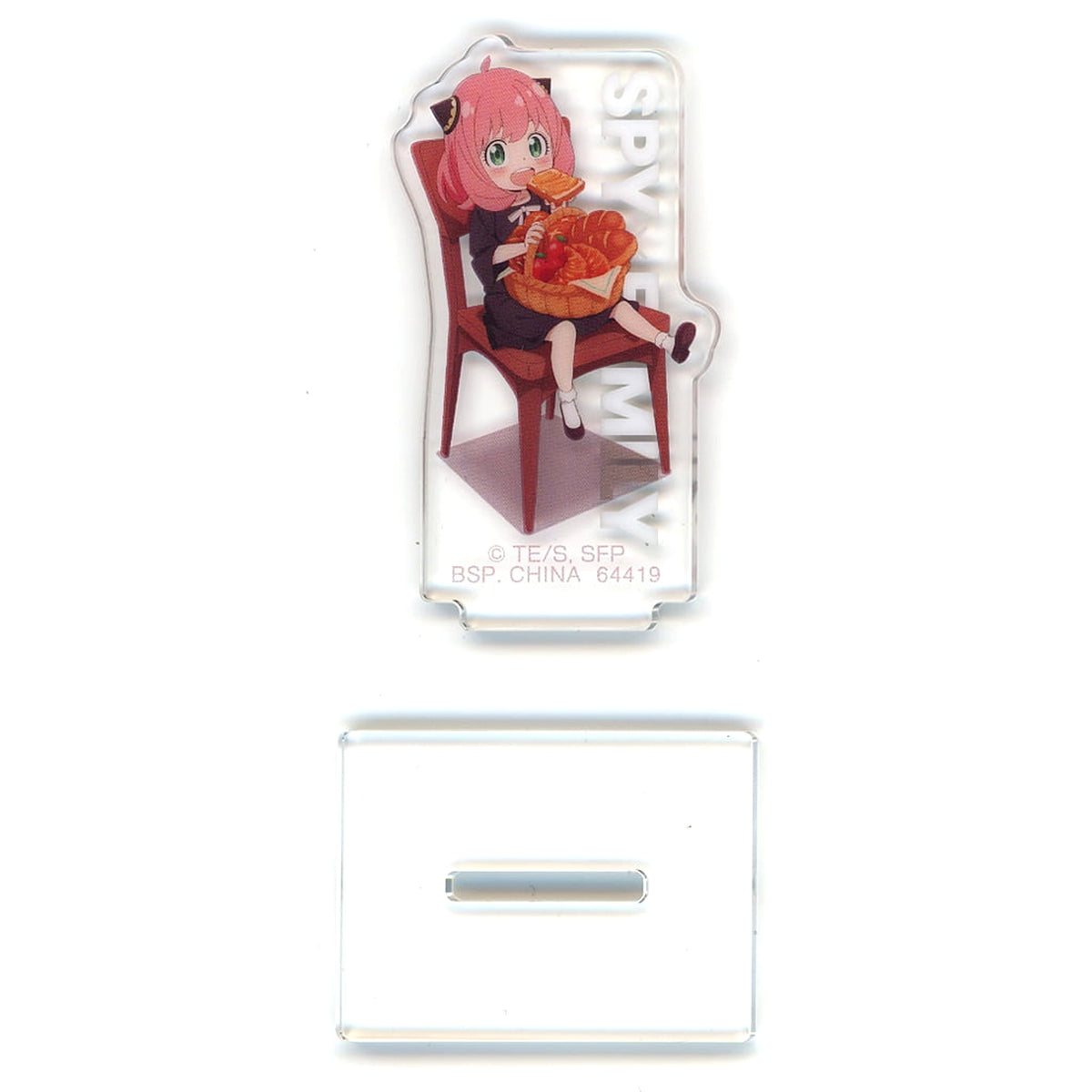 SPY x FAMILY Anya Forger Pan Sitting Ichiban Kuji Care for Another? Acrylic Stand Prize H Acrylic Stands [USED]