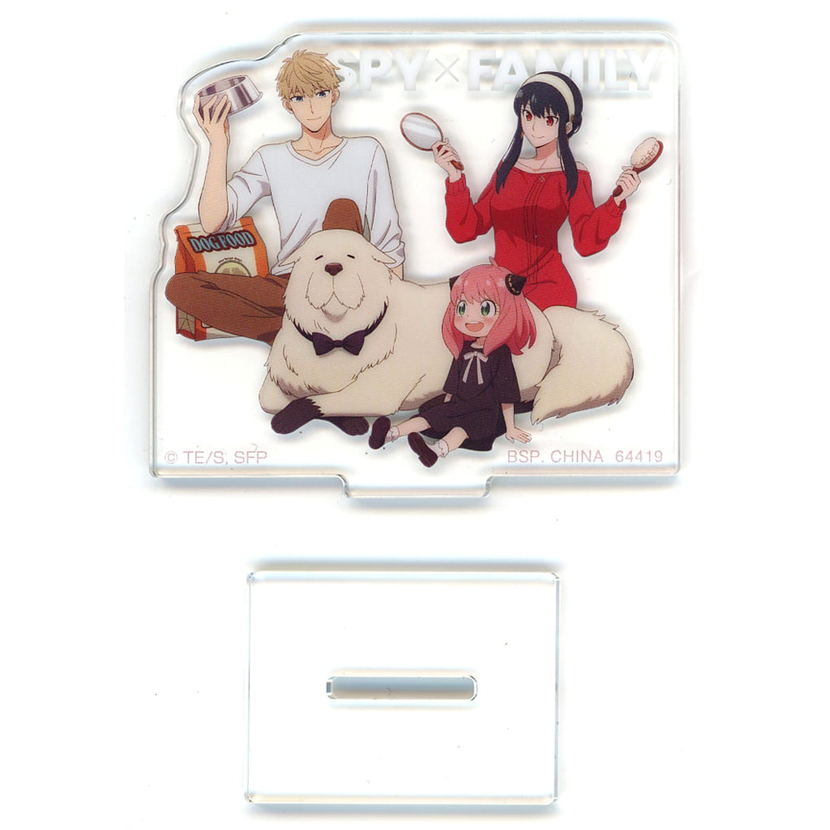 SPY x FAMILY Forger Family Ichiban Kuji Care for Another? Acrylic Stand Prize H Acrylic Stands [USED]