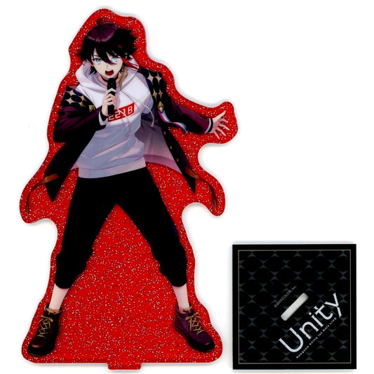 Saegusa Akina Virtual YouTuber Nijisanji Glitter Acrylic Stand 1st Solo LIVE Unity [USED]