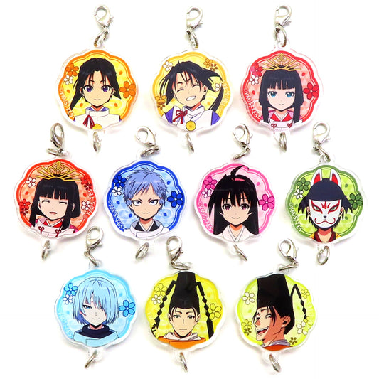 Set of 10 The Elusive Samurai Connecting! Acrylic Charm [USED]
