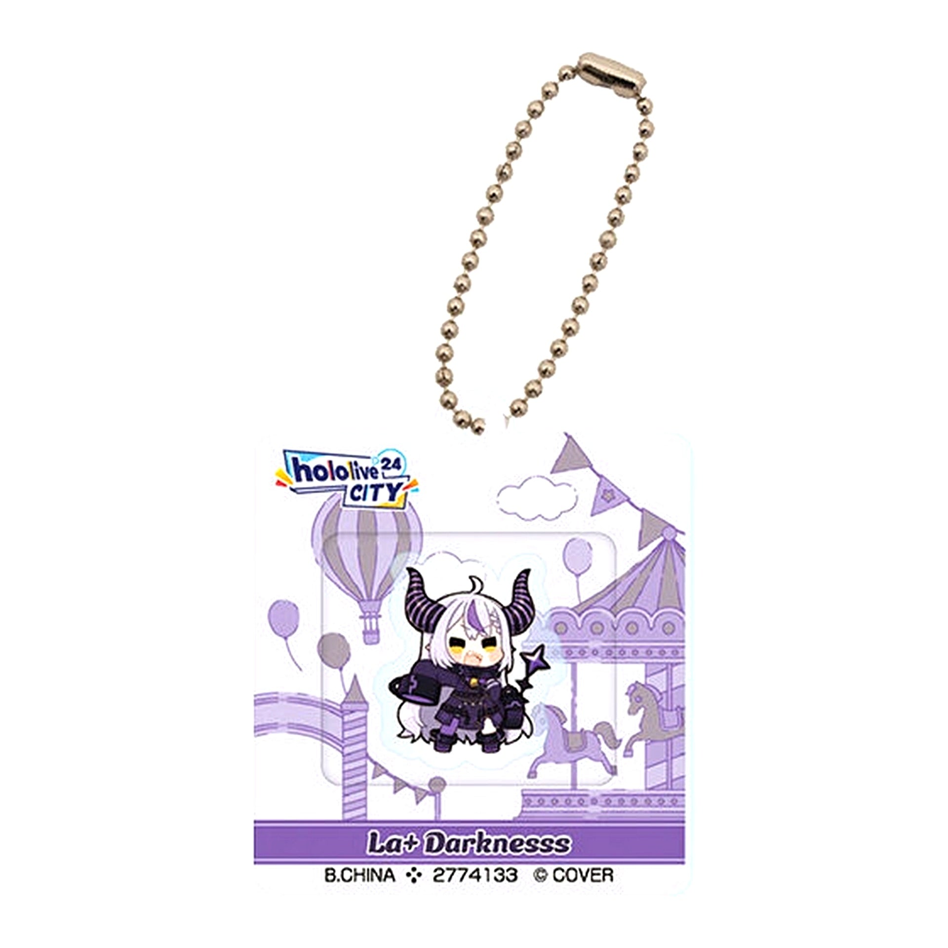 La+ Darknesss Hololive hololive CITY 24 Acrylic Window Charm 01 [USED]