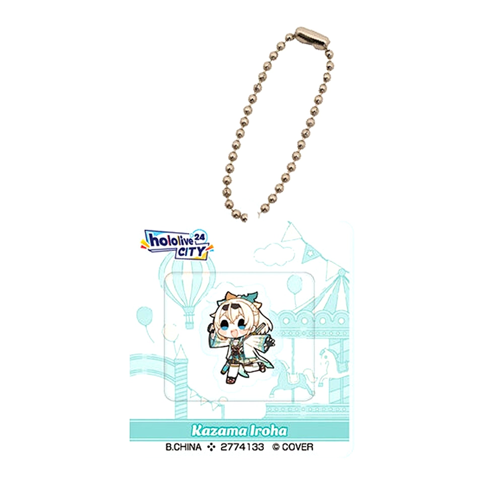 Kazama Iroha Hololive hololive CITY 24 Acrylic Window Charm 01 [USED]