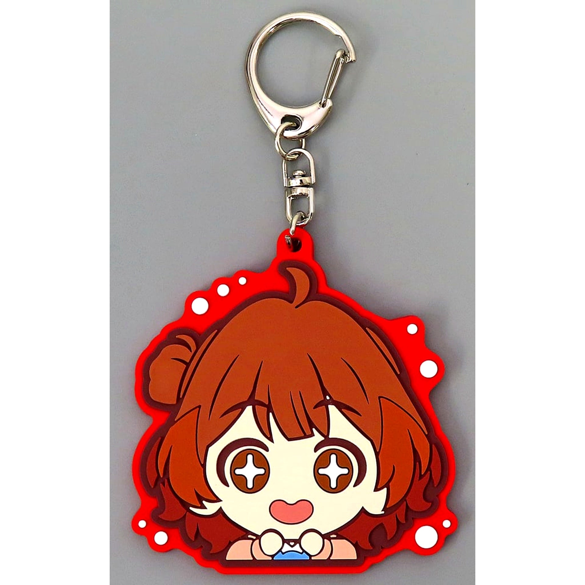 Ume Hanami Gakuen Idolmaster Rubber Keychain B [USED]