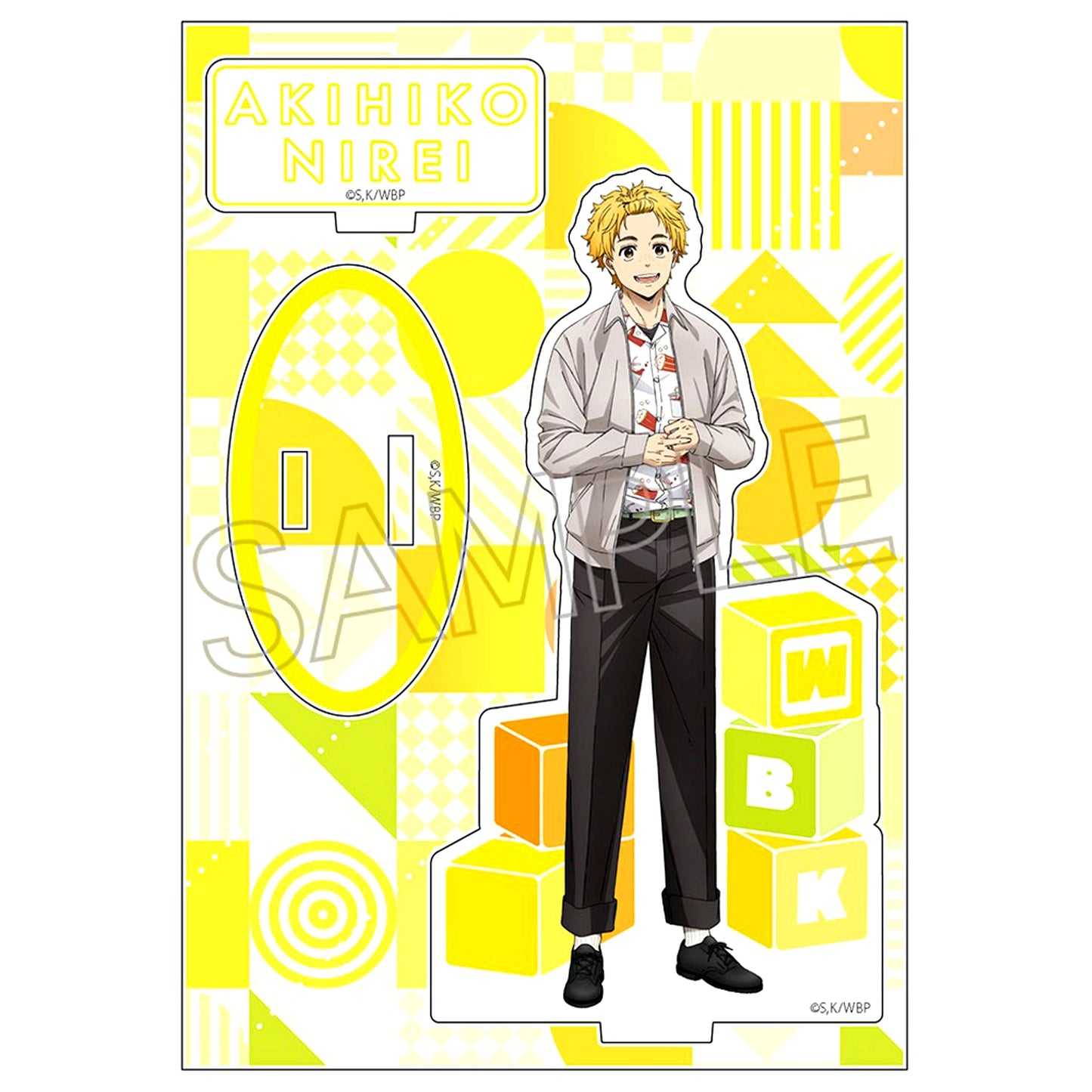 Akihiko Nirei Shine Series Acrylic Stand WIND BREAKER [USED]