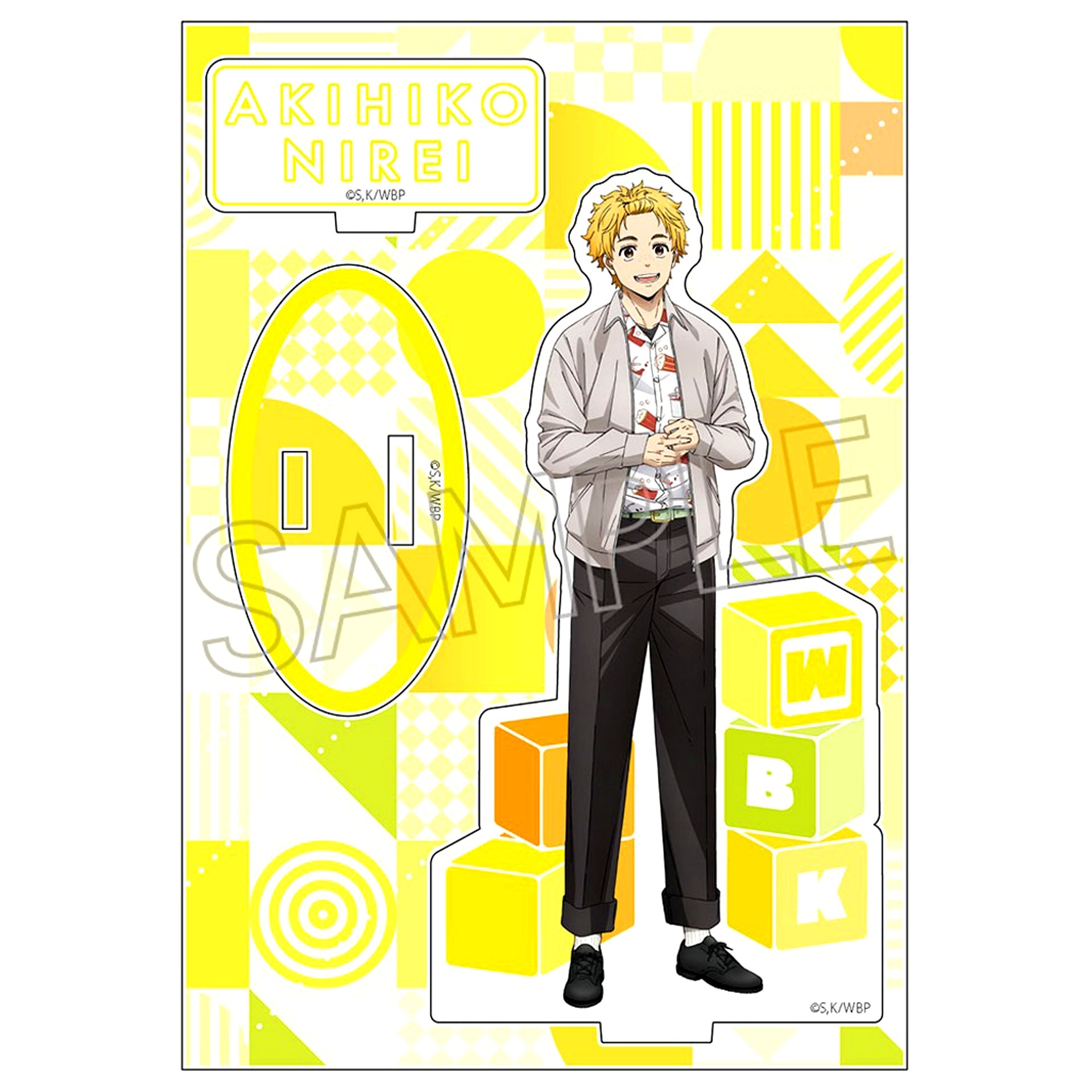 Akihiko Nirei Shine Series Acrylic Stand WIND BREAKER [USED]